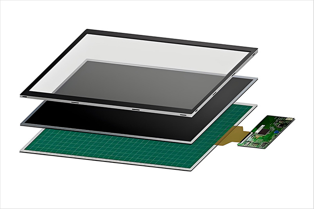 Modulo display touchscreen industriale progettato per ambienti difficili