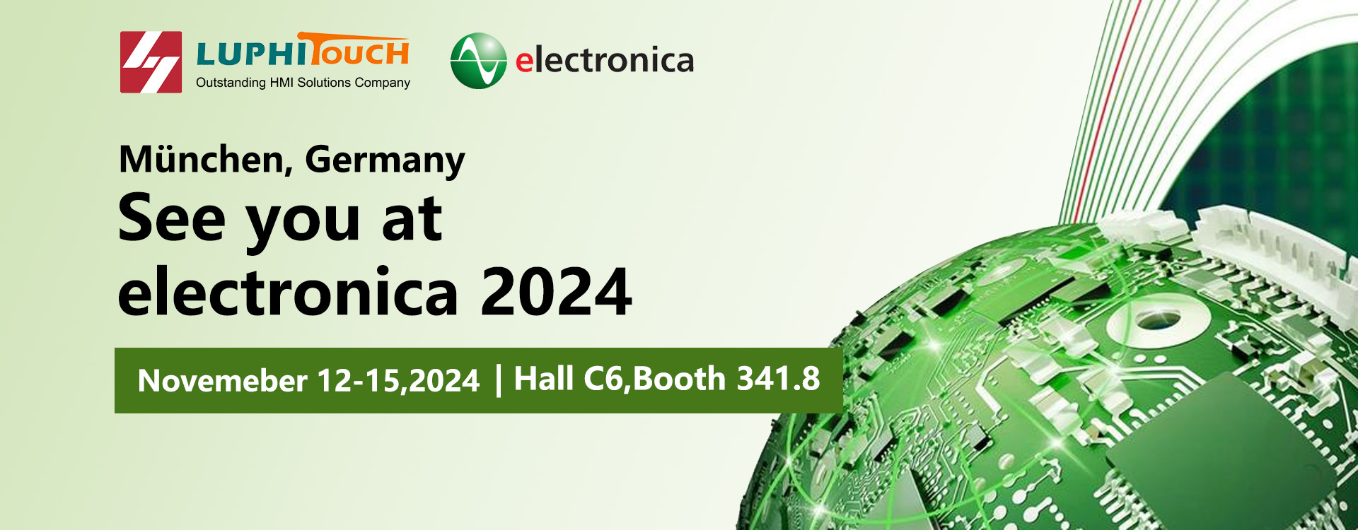 Luphi Electronics all'elettronica 2024 di Monaco