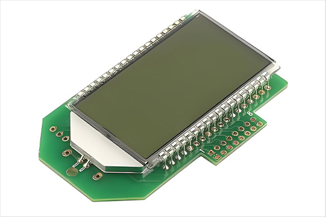 Modulo display LCD a caratteri COB di alta qualità per macchine per pesare, caratterizzato da un design compatto e un display a segmenti chiari.
