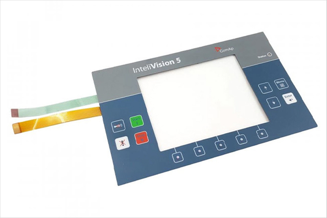 Interruttore a membrana personalizzato prodotto da Luphi Electronics