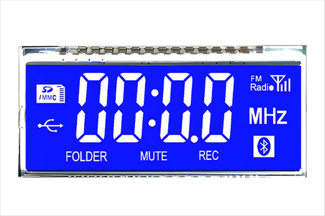 Modulo display LCD HTN a 4 cifre e 7 segmenti