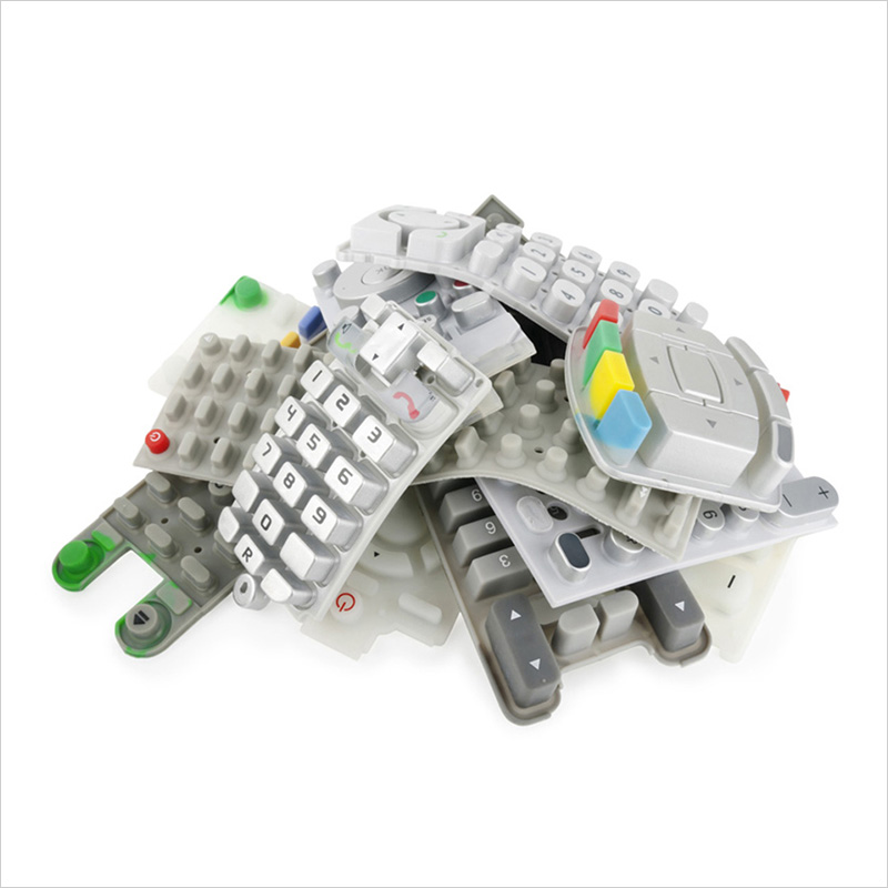 Tastiera in gomma siliconica personalizzata in più colori e design
